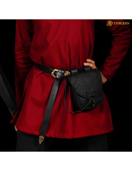 Norse bag embossed Aegishjalmur...