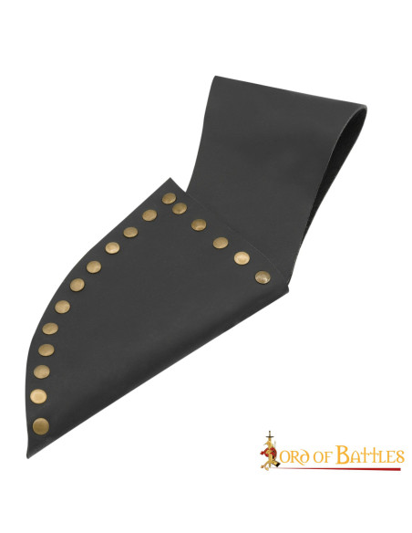 Leather baldric for left hand pirate...