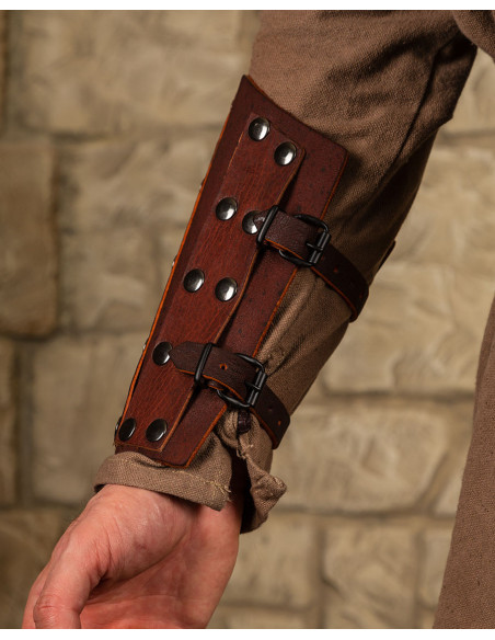 Erend vintage leather bracelets - Brown