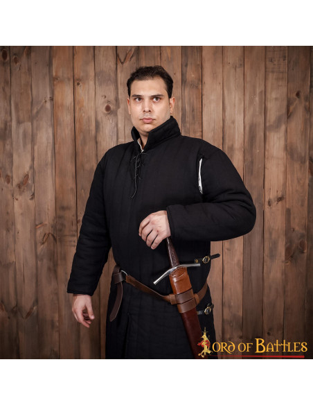 Brown Leather Sword Belt