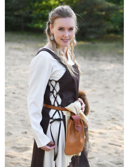 Viking earrings in silver brass