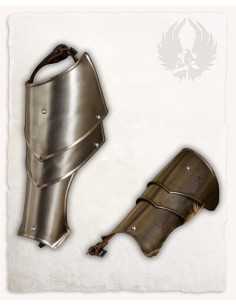 Vigor armor shoulder pads in steel 2