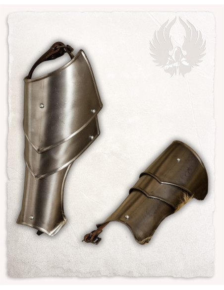 Vigor armor shoulder pads in steel