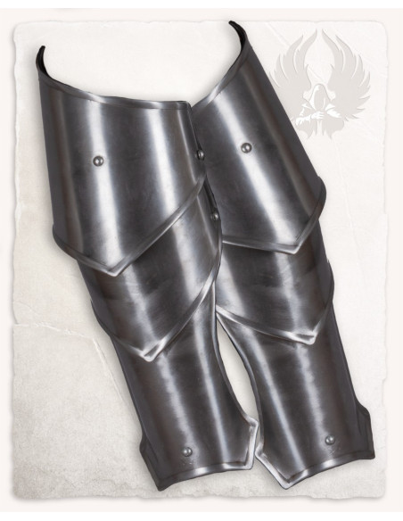 Vigor armor shoulder pads in steel