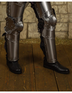 Complete Baltasar medieval legguards