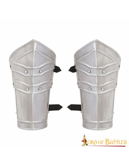 LARP Fantasy Medieval Steel Bracelets