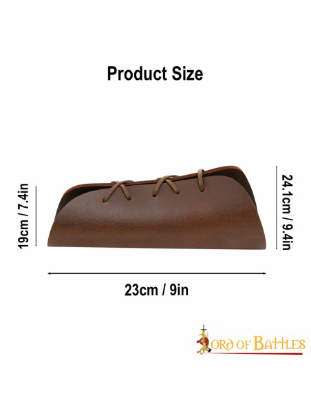 Medieval smooth brown leather... Medieval smooth brown leather...