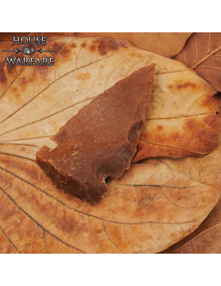Neolithic siles arrowhead (6.6 cm.)