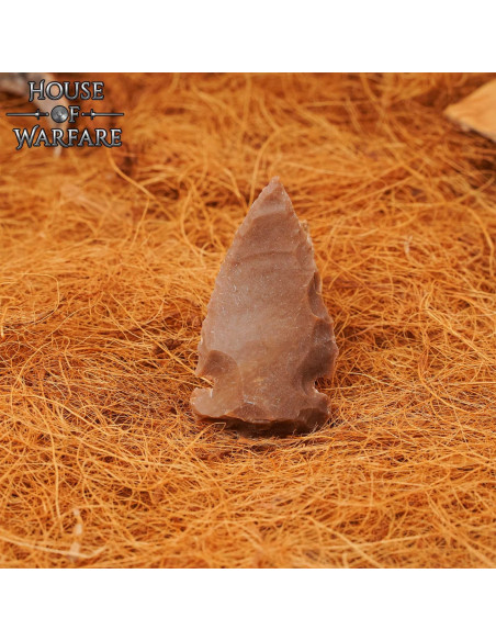 Neolithic siles arrowhead (6.6 cm.)
