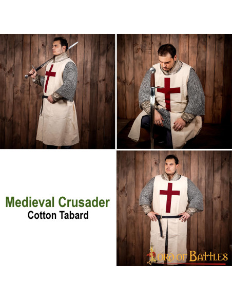 Knights Templar tabard with Christian...