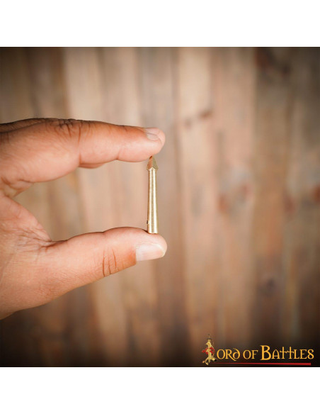 Set of 10 Solid Brass Cleats with...