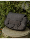 Meera shoulder bag in black (33x20 cm.)