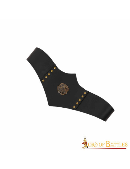 Royal Huntress Leather Belt, Black...