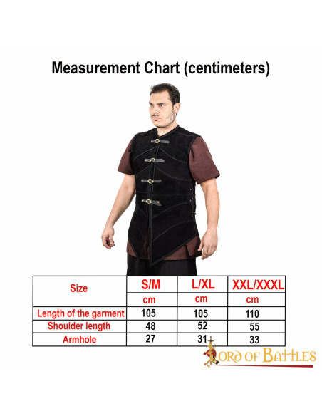 Seven Seas Pirate Suede Vest