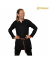 Medieval black tunic for children Raider model