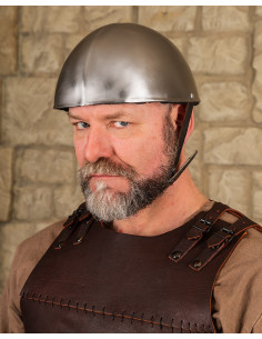 Medieval Cervellera helmet, 13th century 2