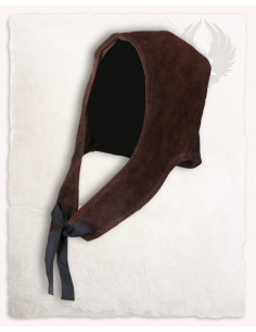 Crespina Medieval Hagen in brown suede 2