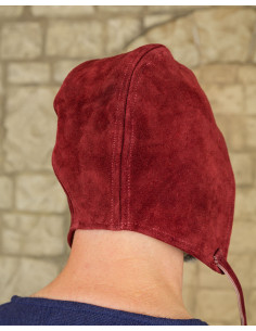 Crespina Martinus model burgundy sheepskin 2