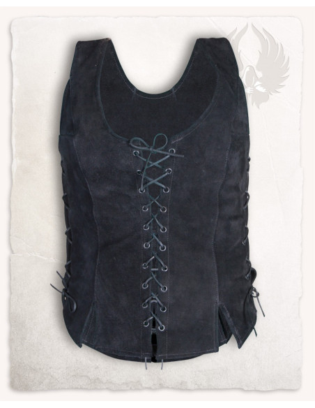 Medieval leather bodice model Caty,...