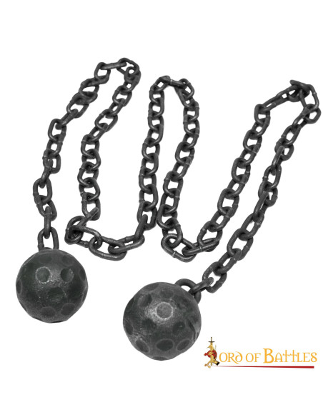 Medieval meteor hammer for...