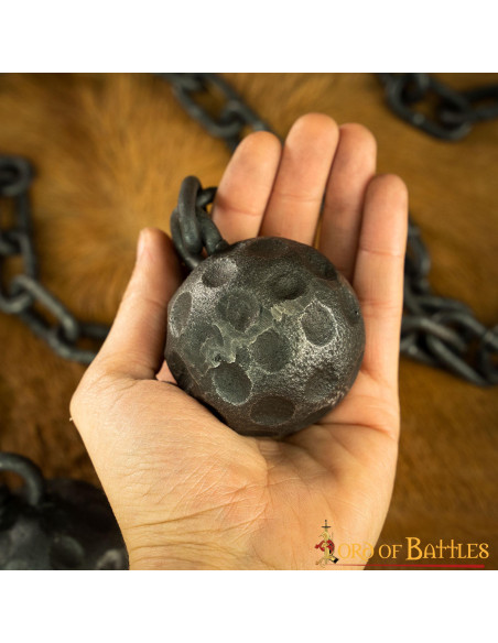 Medieval meteor hammer for...