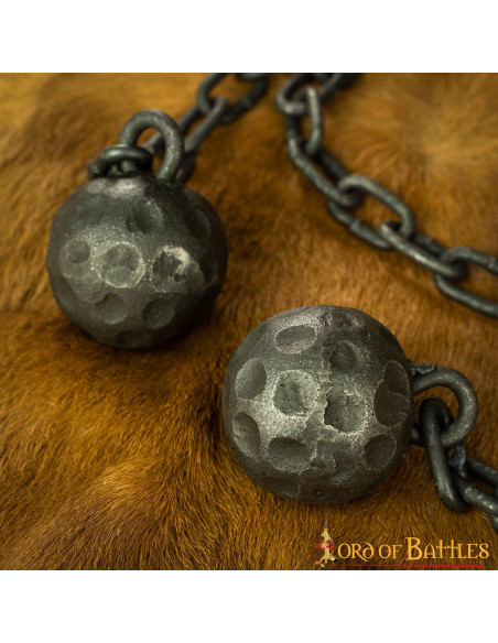 Medieval meteor hammer for...