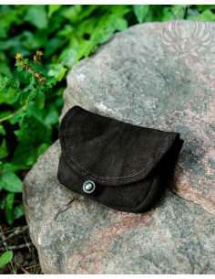 Small medieval bag Rickar model, brown