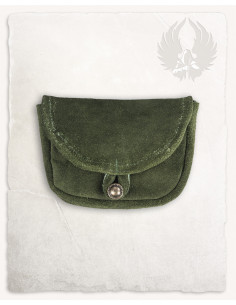 Small medieval bag Rickar model, green 2