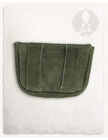 Small medieval bag Rickar model, green