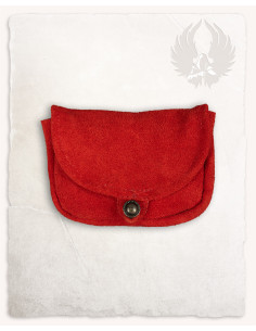 Small medieval bag Rickar model, red 2