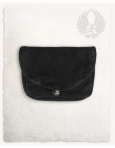 Small medieval bag Rickar model, black