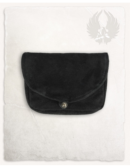 Small medieval bag Rickar model, black