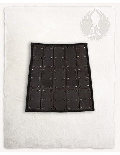 Side snares in brown leather, Quintus model 2