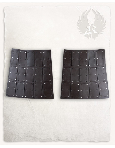 Side slingbacks in brown suede,...