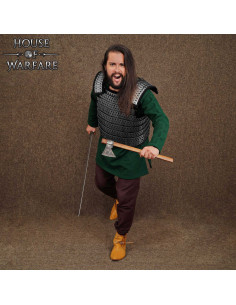 Viking Birka lamellar armor in steel 2