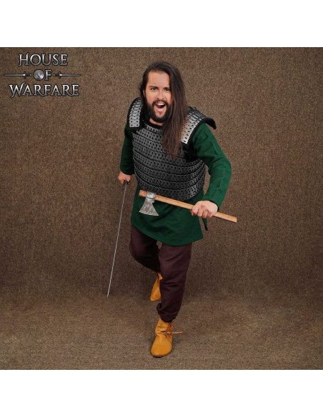 Viking Birka lamellar armor in steel