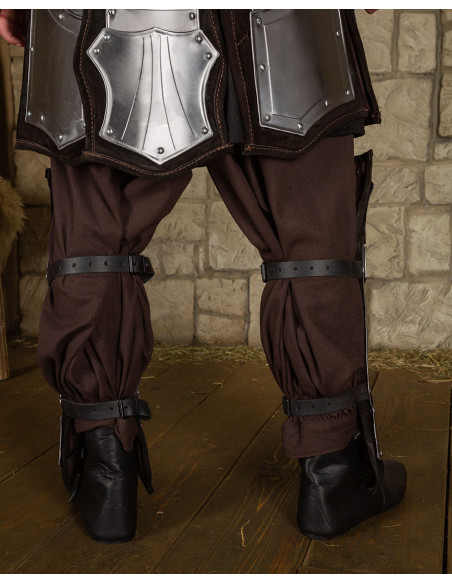 Medieval Padded Fafnir Greaves,...