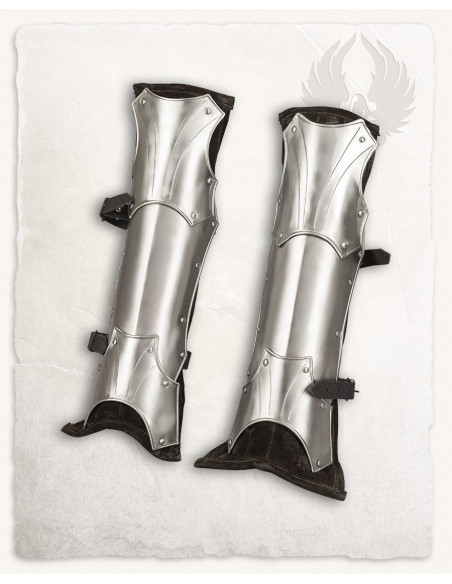 Medieval Padded Fafnir Greaves,...