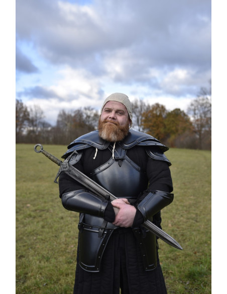 Georg model blackened finish escarcelas