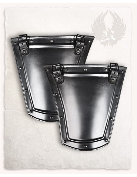 Georg model blackened finish escarcelas