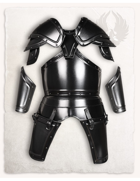 Georg model blackened finish escarcelas