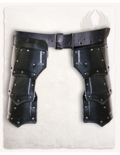 Vladimir model belt loops, blackened finish