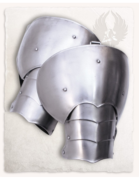Large medieval shoulder pads,... Large medieval shoulder pads,...