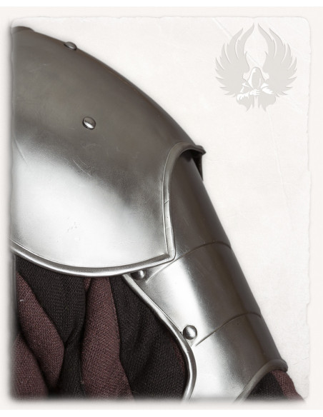 Large medieval shoulder pads,... Large medieval shoulder pads,...