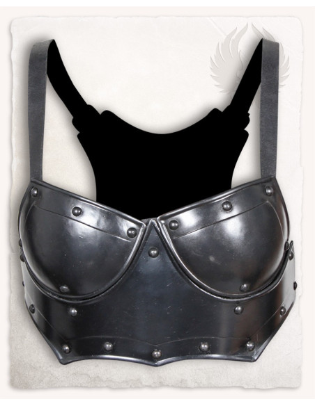 Amazona medieval breastplate Mina...