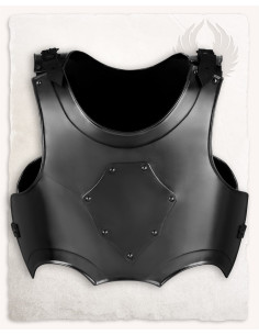 Undead fantasy torso, blackened finish