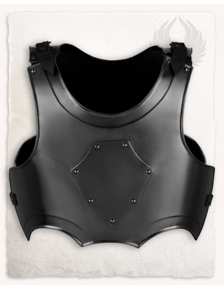 Undead fantasy torso, blackened finish