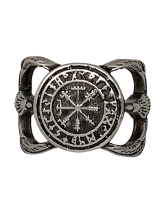 Templar Seal Steel Ring