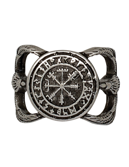 Templar Seal Steel Ring