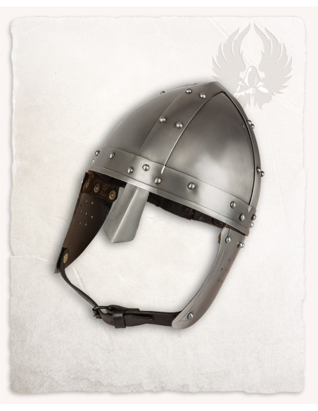 Medieval helmet type Spangenhelm...